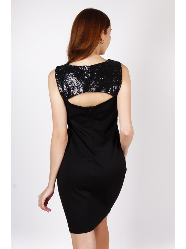 Платье женское черное размер 38 3029