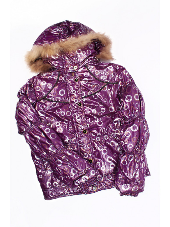 Куртка подросток DB-2139 фиолет
