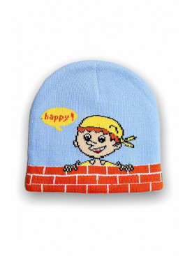 Шапка детская "happy" Г-7