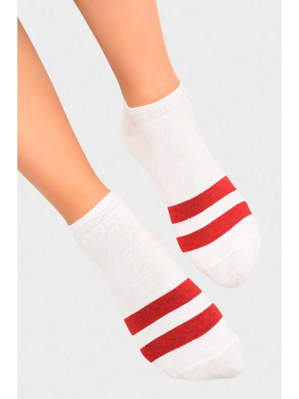 Шкарпетки жіночі спортивні білі розмір 36-40 1921