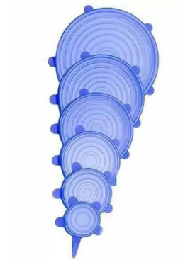 Силиконовые универсальные крышки Super stretch silicone lids 957
