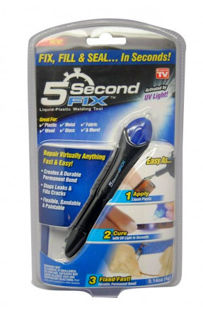 Супер клей для фиксации 5 Second Fix с ультрафиолетом