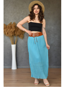 Юбка женская голубая 1013-4 Юбка женская голубая 1013-4