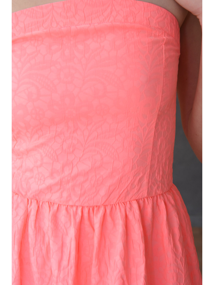 Платье женское розовое размер S/M 2038