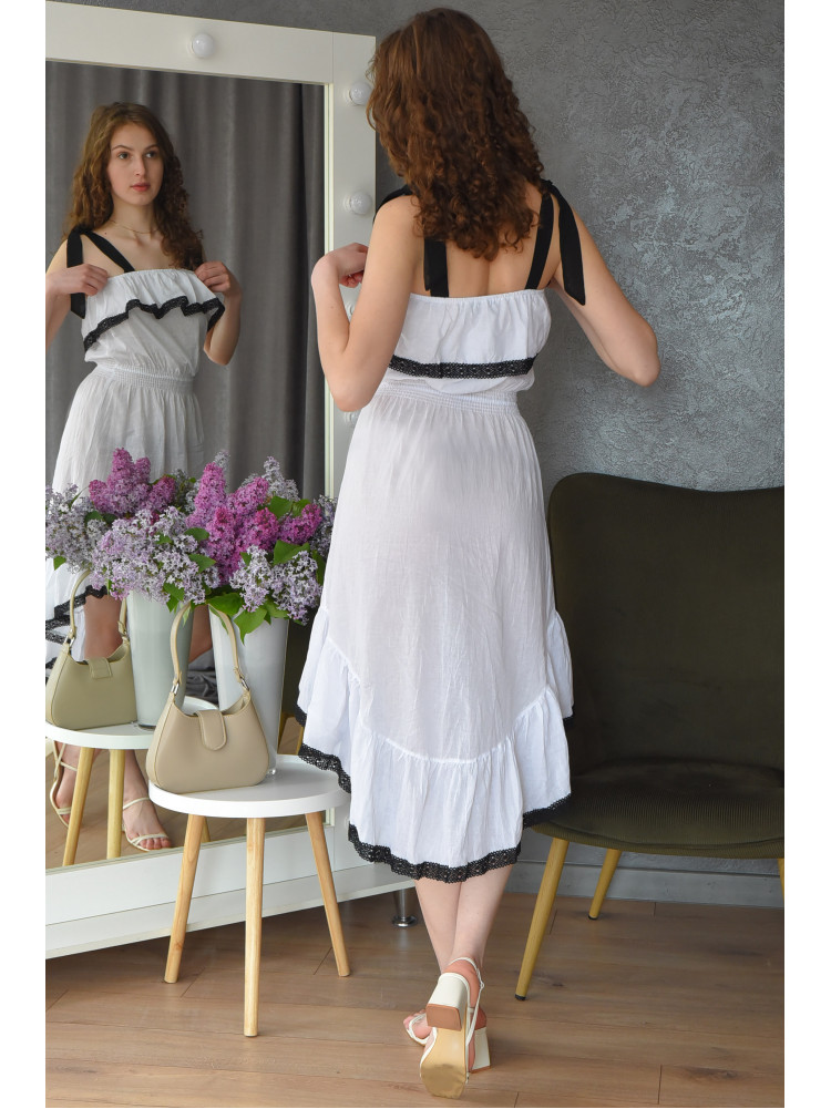 Платье женское белое размер 42 9092