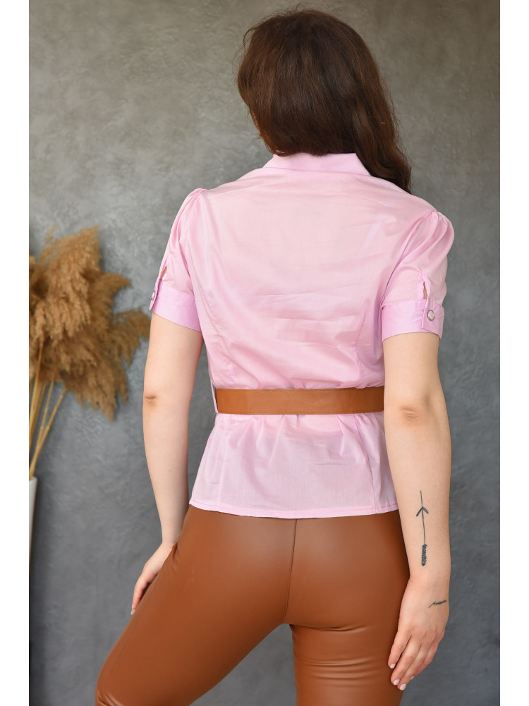 Блуза женская розовая 0208-5