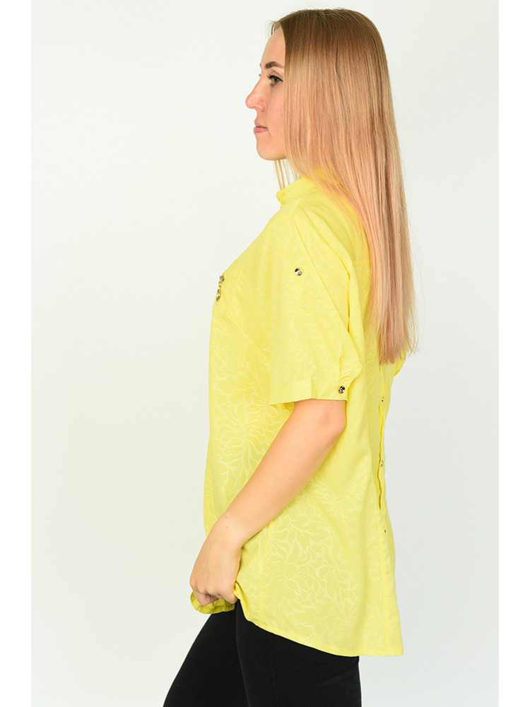 Блуза женская желтая размер XXL 1733-2