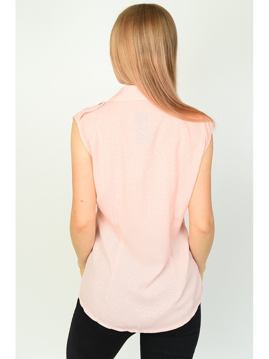 Блуза женская персиковая 8910-2
