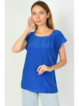 Блуза жіноча синя 1238-2