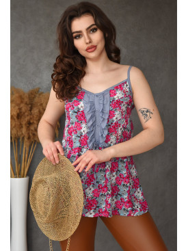 Туніка жіноча сіра 052-2 Туніка жіноча сіра 052-2