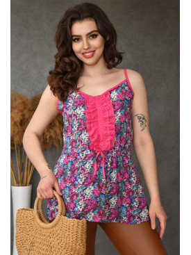 Туніка жіноча малинова 052-3