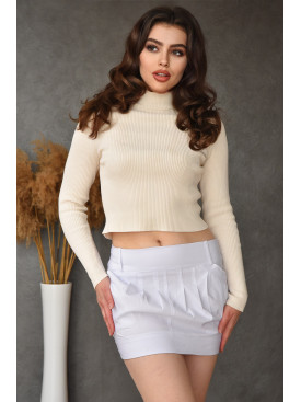 Спідниця жіноча біла 207-1 Спідниця жіноча біла 207-1