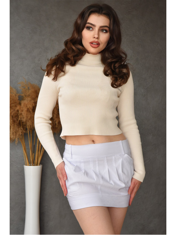 Юбка женская белая 207-1