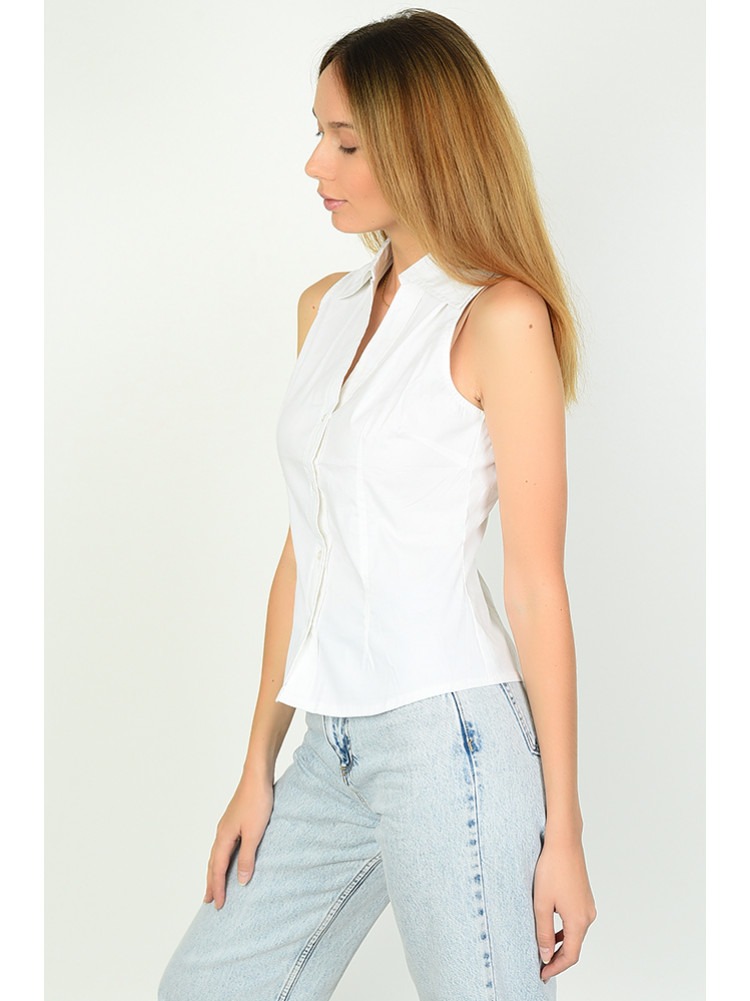 Рубашка женская белая Уценка 1236-1