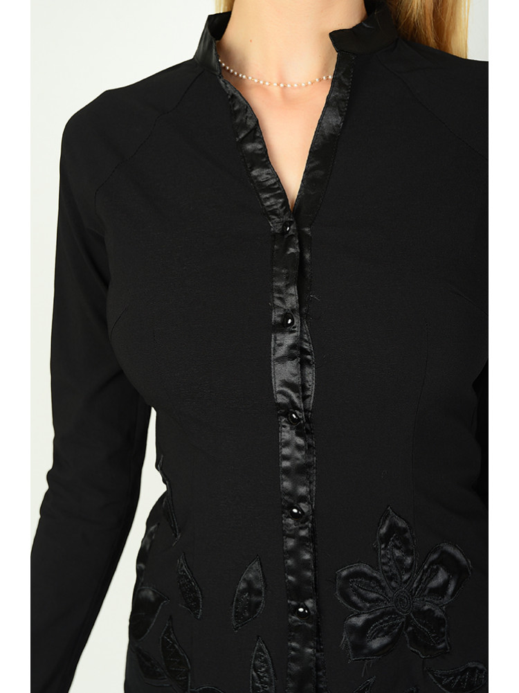 Блуза женская черная 960-3
