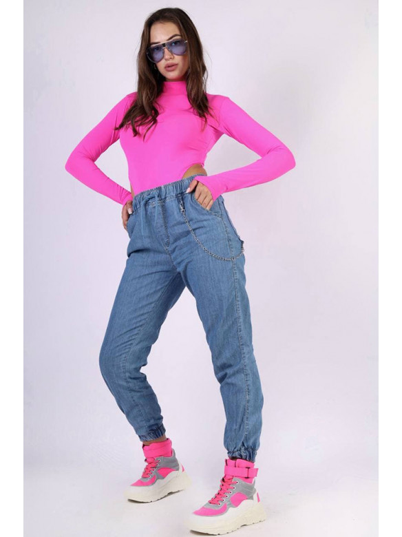 Джинсы женские светлые 6726