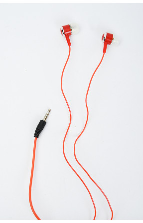 Навушники провідні червоні 2.5mm 399