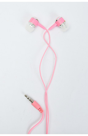 Навушники провідні рожеві 2.5mm 402