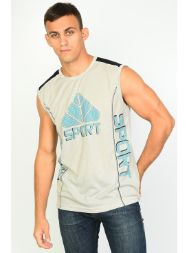 Безрукавка мужская серая 6478 Безрукавка мужская серая 6478