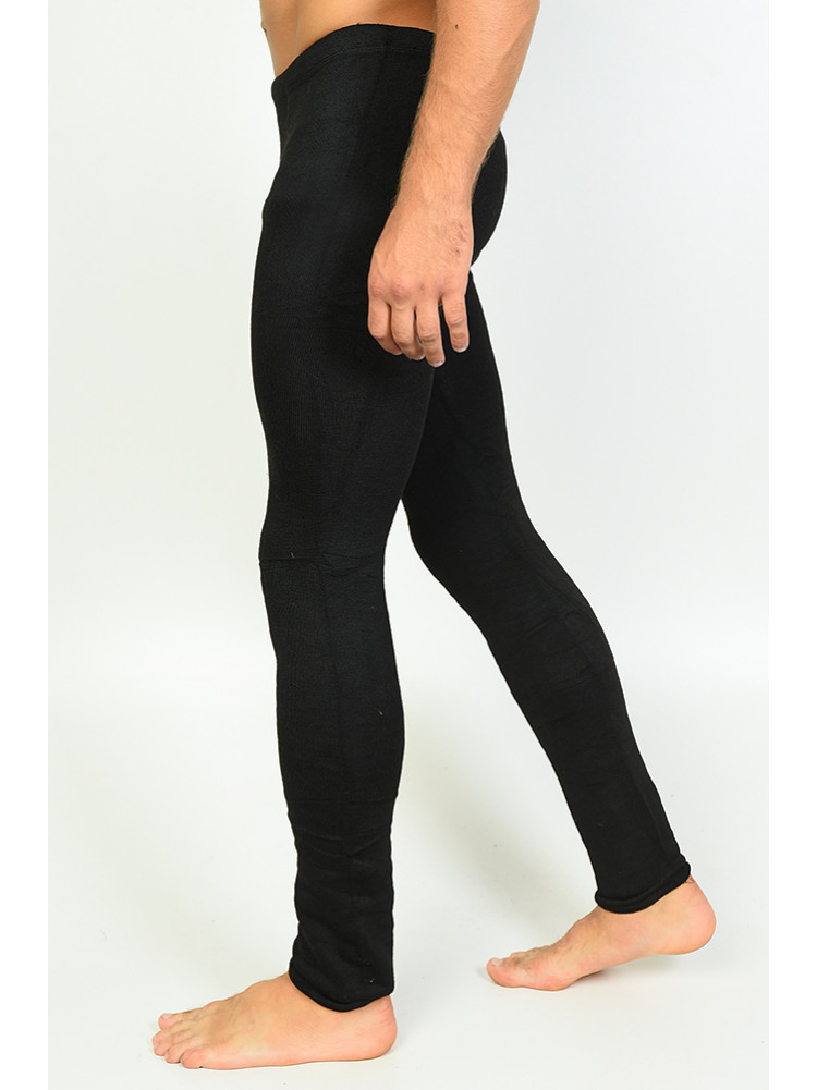 Підштаники чоловічі на флісі чорні розмір 46-48 6829