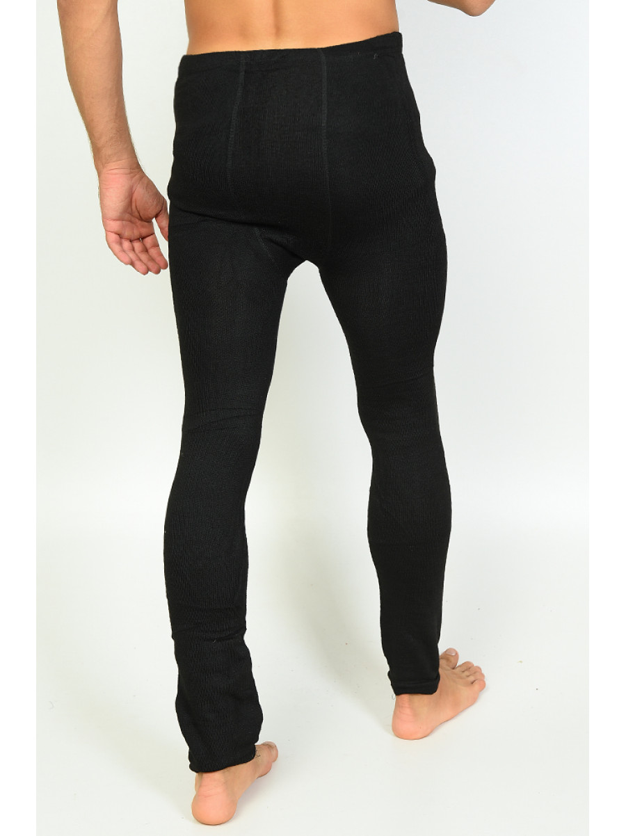 Підштаники чоловічі на флісі чорні розмір 46-48 6829