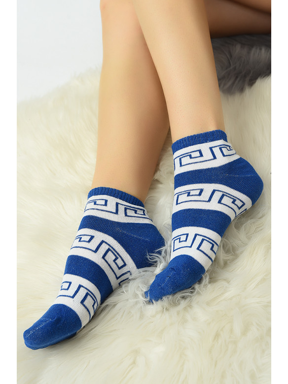 Шкарпетки жіночі синьо-білі розмір 35-37