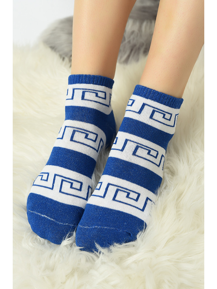 Шкарпетки жіночі синьо-білі розмір 35-37
