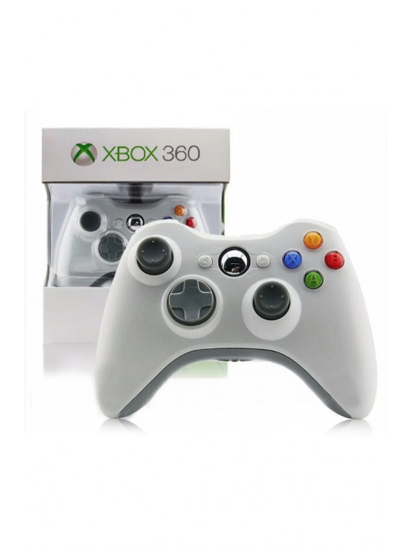 Беспроводной геймпад для Xbox 360 белый
