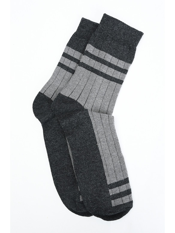 Шкарпетки чоловічі сірі розмір 43-45
