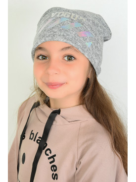 Шапка дитяча сіра