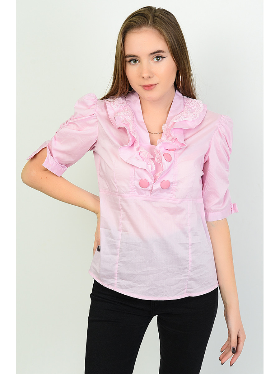 Блуза женская розовая Уценка 0206-7 139009C