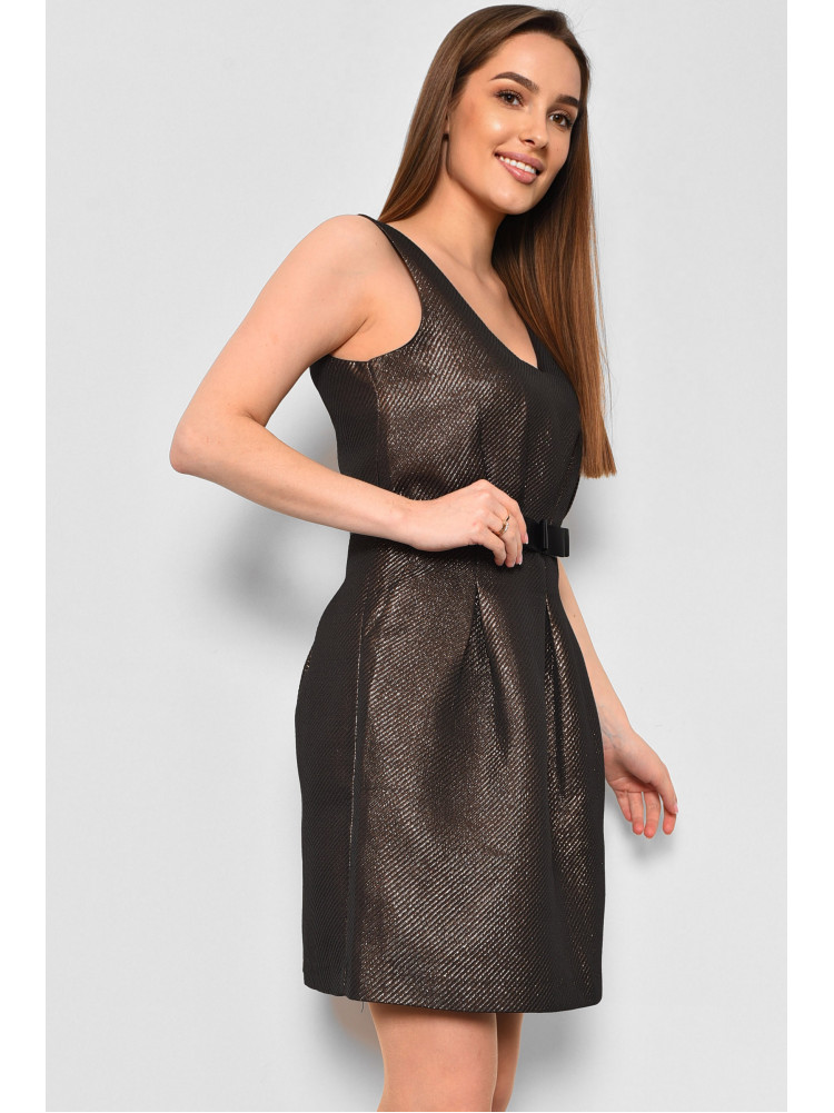  Сукня жіноча коричневого кольору 139585C