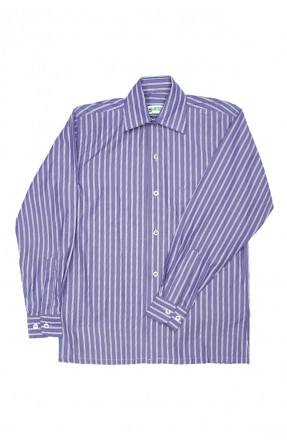 Рубашка детская мальчик фиолетовая 6Т-503 141084C
