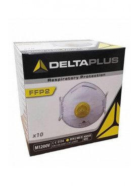 Респиратор с клапаном выдоха Delta Plus M1200VW FFP2 039 142039C Респиратор с клапаном выдоха Delta Plus M1200VW FFP2 039 142039C