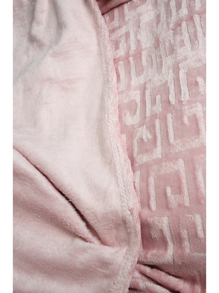 Плед велюр розовое размер 220*240 см 47-1679 143275C