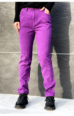 Джинсы женские фиолетовые omat 143506C