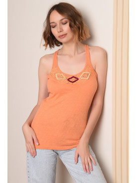 Майка женская оранжевая 8359 145881C Майка женская оранжевая 8359 145881C