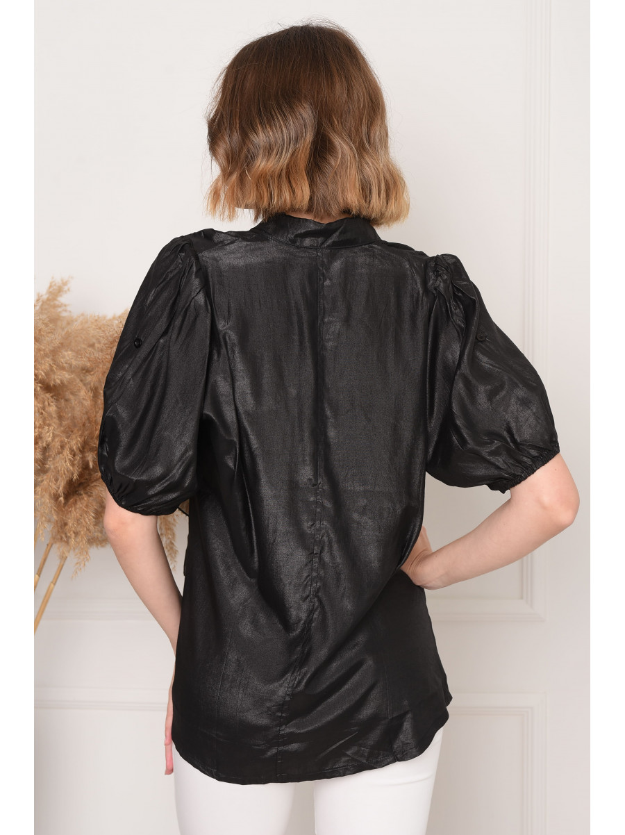 Блуза жіноча чорна розмір 44-46 099 147706C