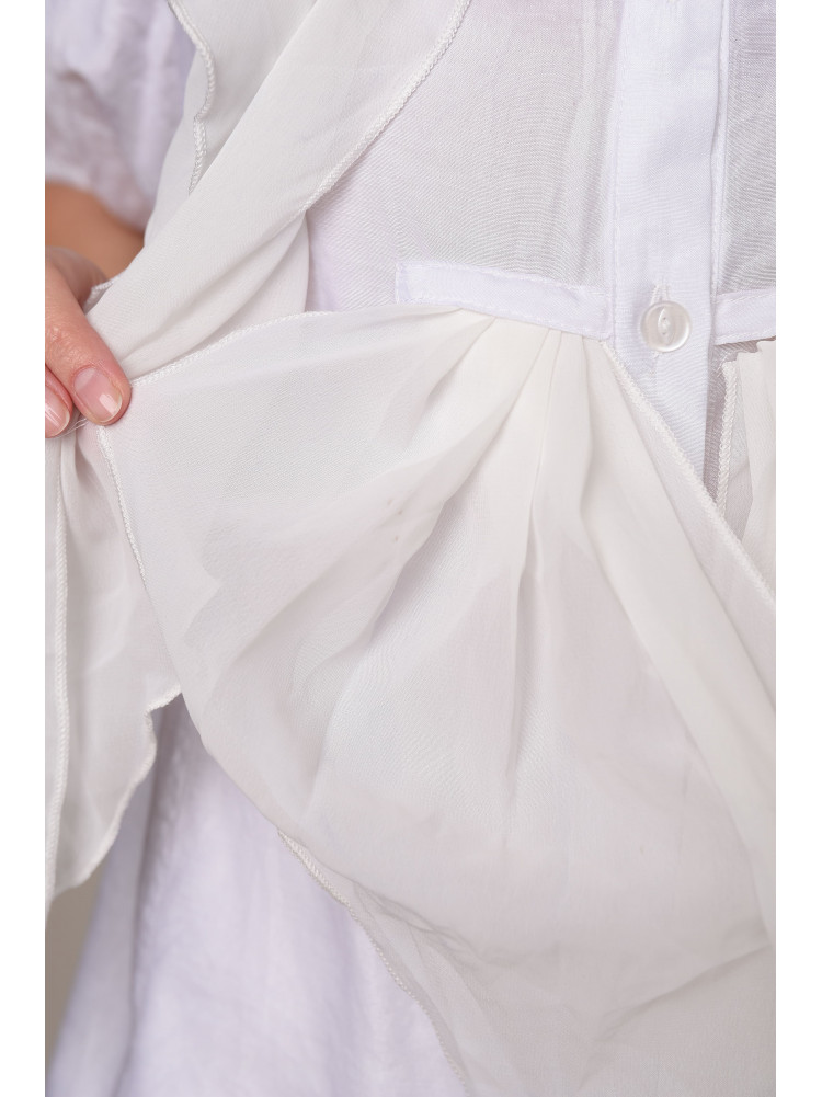 Блуза жіноча біла розмір 44-46 Уцінка 099 147716C