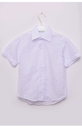 Рубашка детская мальчик белая 60-771 148455C
