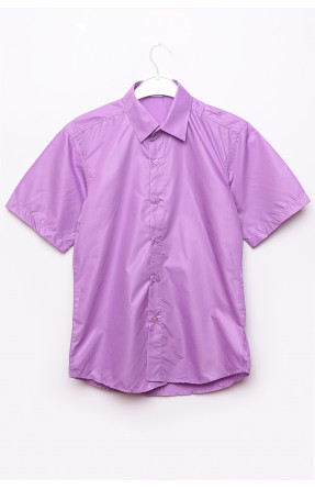 Рубашка детская мальчик фиолетовая 148484C