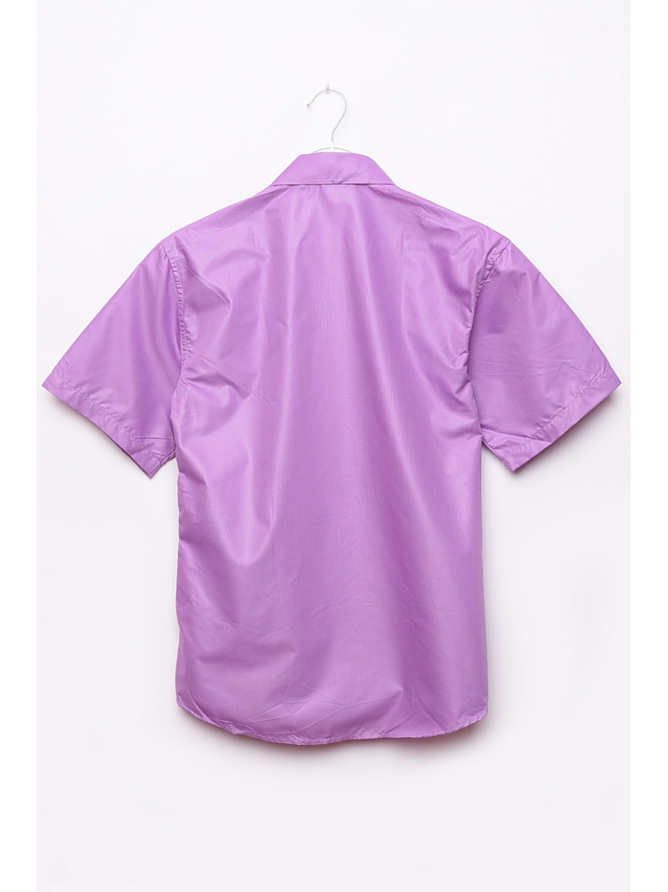 Рубашка детская мальчик фиолетовая 148484C