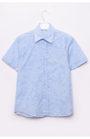 Рубашка детская мальчик голубая 60-71 148514C