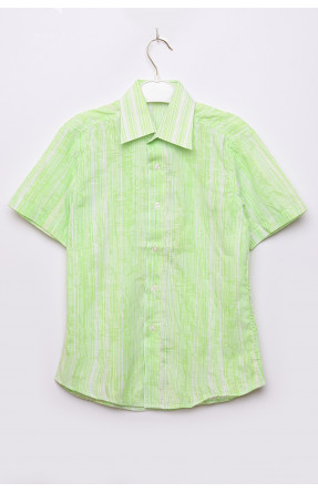 Рубашка детская мальчик салатовая 148578C