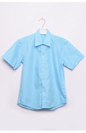 Рубашка детская мальчик голубая 148587C