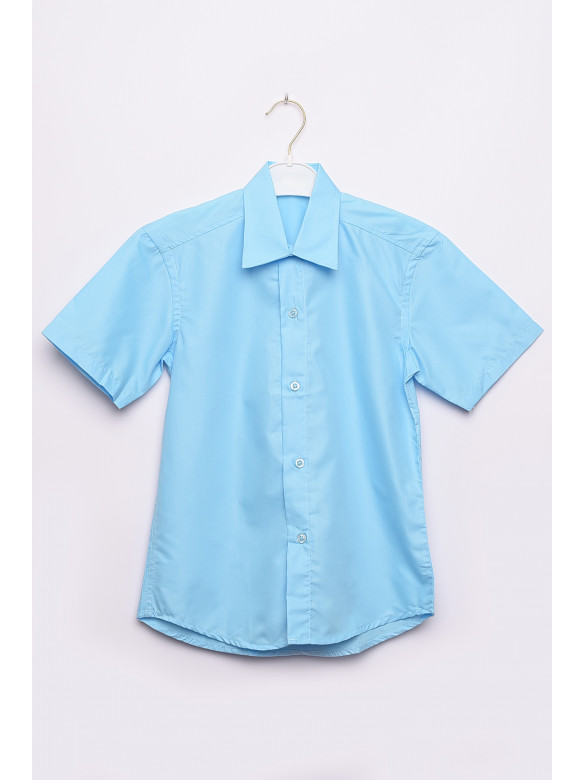 Рубашка детская мальчик голубая 148587C
