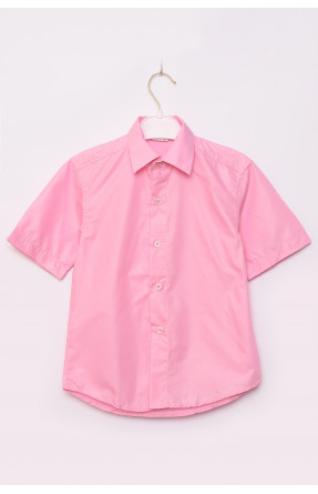 Рубашка детская мальчик розовая 148598C
