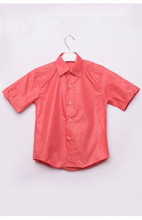 Рубашка детская мальчик малиновая 148612C