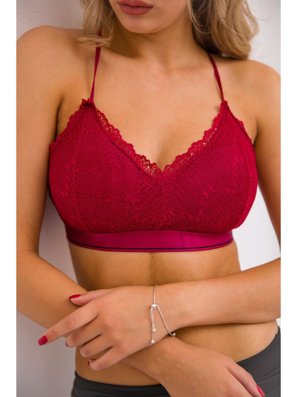 Топ женский бордовый размер 42-44 203 148746C