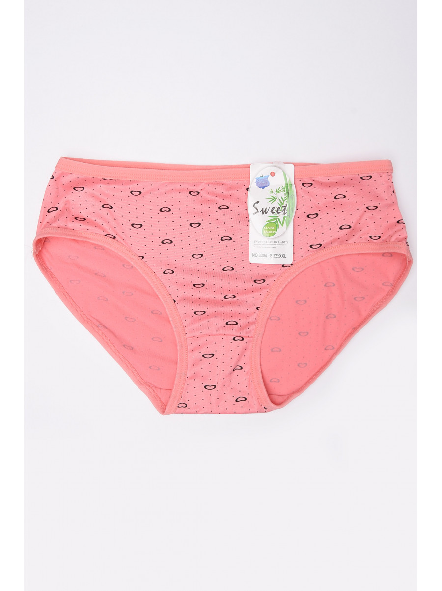 Труси жіночі рожеві 3304 148760C